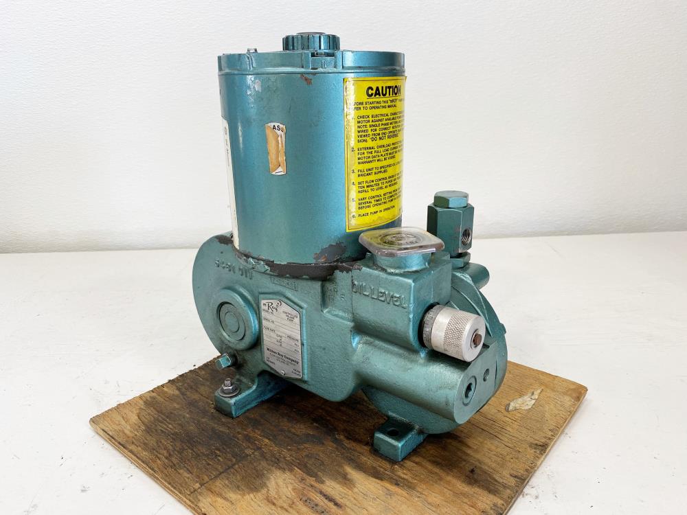 Milton Roy 6.2 GPH Controlled Volume Pump 5R120-117 w/ GE .25HP Motor 5K32GN202